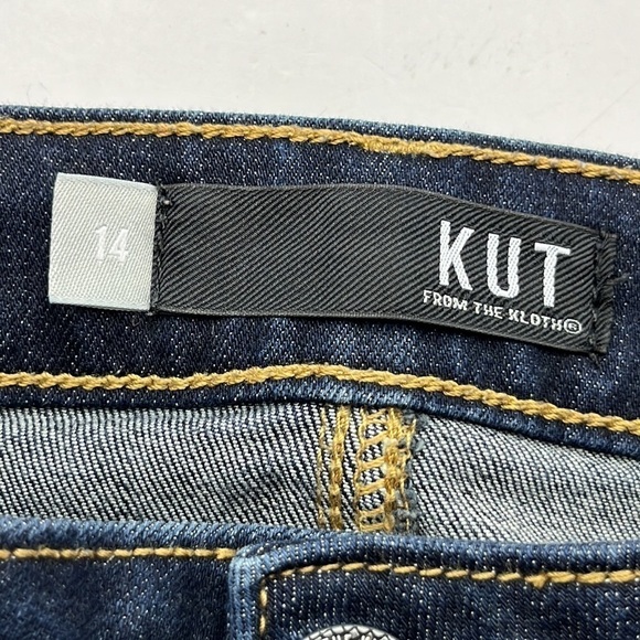 Kut From The Kloth Diana Kurvy Ankle Skinny Size 14 - Picture 8 of 16